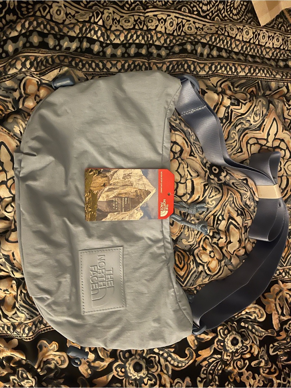 The North Face Men's Light Blue Belt Bag